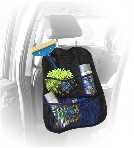 Прочие автотовары bag-028 Органайзер на спинку переднего сиденья автомобиля, черный bag-028