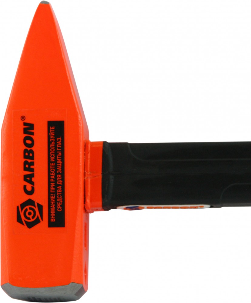 Carbon CHIMH10330 Молоток слесарный с резиновой рукояткой и стальным сердечником, 1 кг CHIMH10330