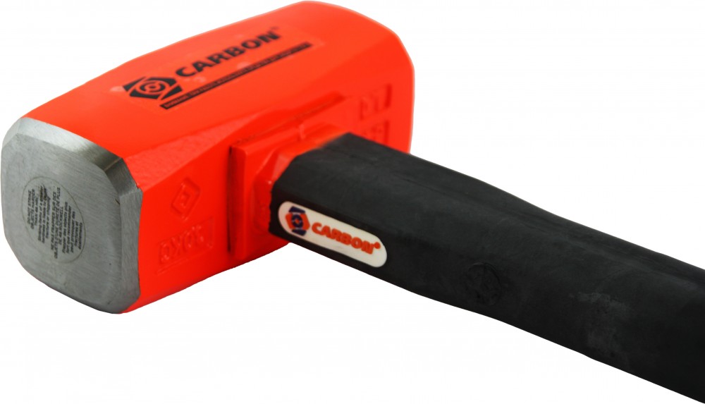 Carbon CHISH30600 Кувалда с резиновой рукояткой и стальным сердечником, 3 кг CHISH30600