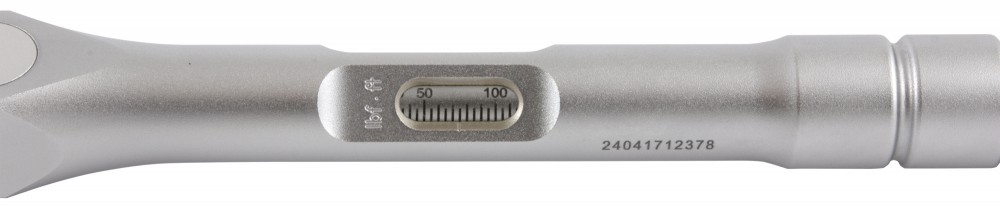 Carbon CTWABD-3-200 Ключ динамометрический алюминиевый со сквозным приводом, 1/2"DR, 40-200 Нм, погрешность пр.+/-3% CTWABD-3-200