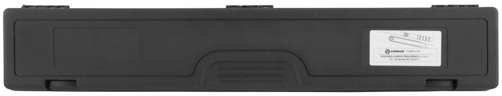 Carbon CTWABD-3-200 Ключ динамометрический алюминиевый со сквозным приводом, 1/2"DR, 40-200 Нм, погрешность пр.+/-3% CTWABD-3-200