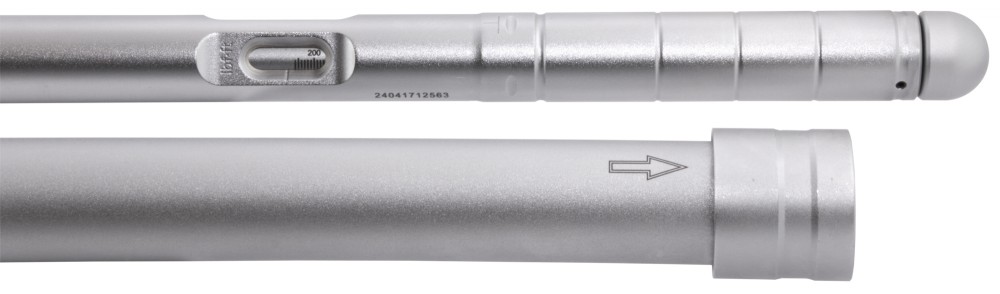 Carbon CTWABD-4-1000 Ключ динамометрический алюминиевый со сквозным приводом, 3/4"DR, 200-1000 Нм, погрешность пр.+/-3% CTWABD-4-1000