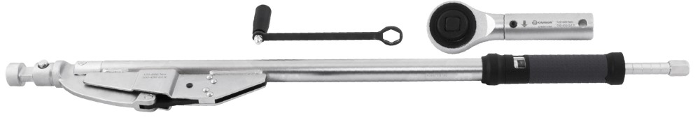 Carbon CTWBD-4-600 Ключ динамометрический переломного типа со сквозным приводом, 3/4"DR, 120-600 Нм, погрешность пр.+/-4% CTWBD-4-600