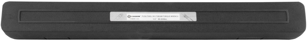 Carbon CTWSBP-3-200 Ключ динамометрический беспружинный со сквозным приводом, 1/2"DR, 40-200 Нм, погрешность пр.+/-4% CTWSBP-3-200