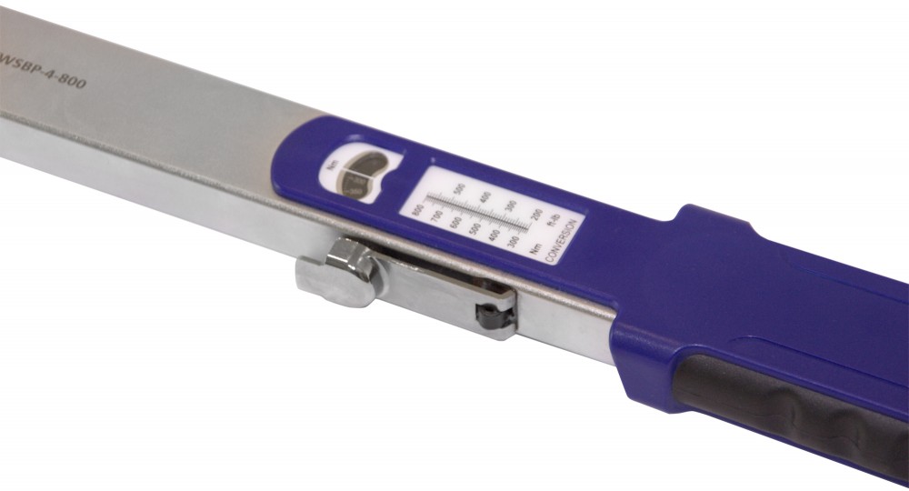 Carbon CTWSBP-4-800 Ключ динамометрический беспружинный со сквозным приводом, 3/4"DR, 270-800 Нм, погрешность пр.+/-4% CTWSBP-4-800