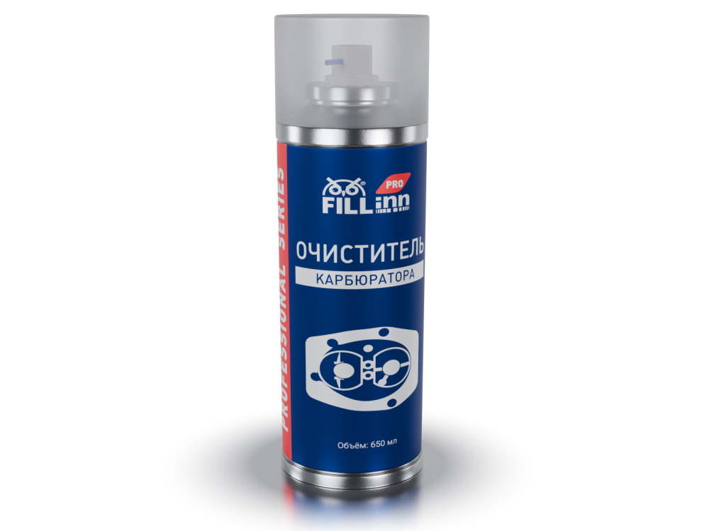 FILL inn FLP308 Очиститель карбюратора, 650 мл (аэрозоль) FLP308