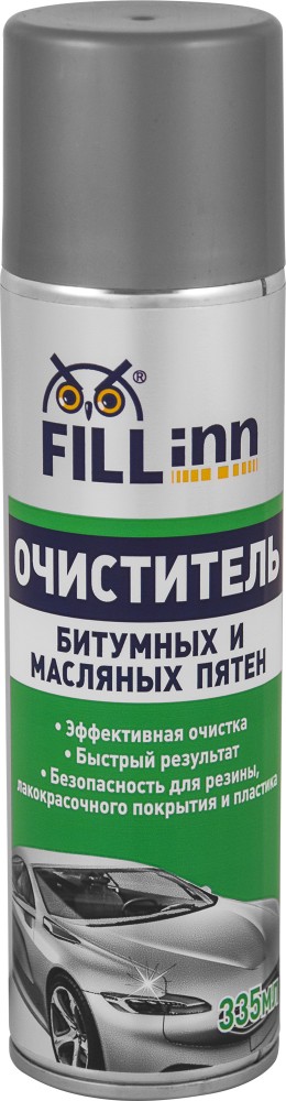 FILL inn FL015 Очиститель битумных и масляных пятен (аэрозоль), 335 мл FL015