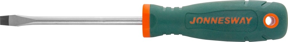  D77S6100 Отвертка стержневая шлицевая ANTI-SLIP GRIP, SL6.5х100 мм D77S6100