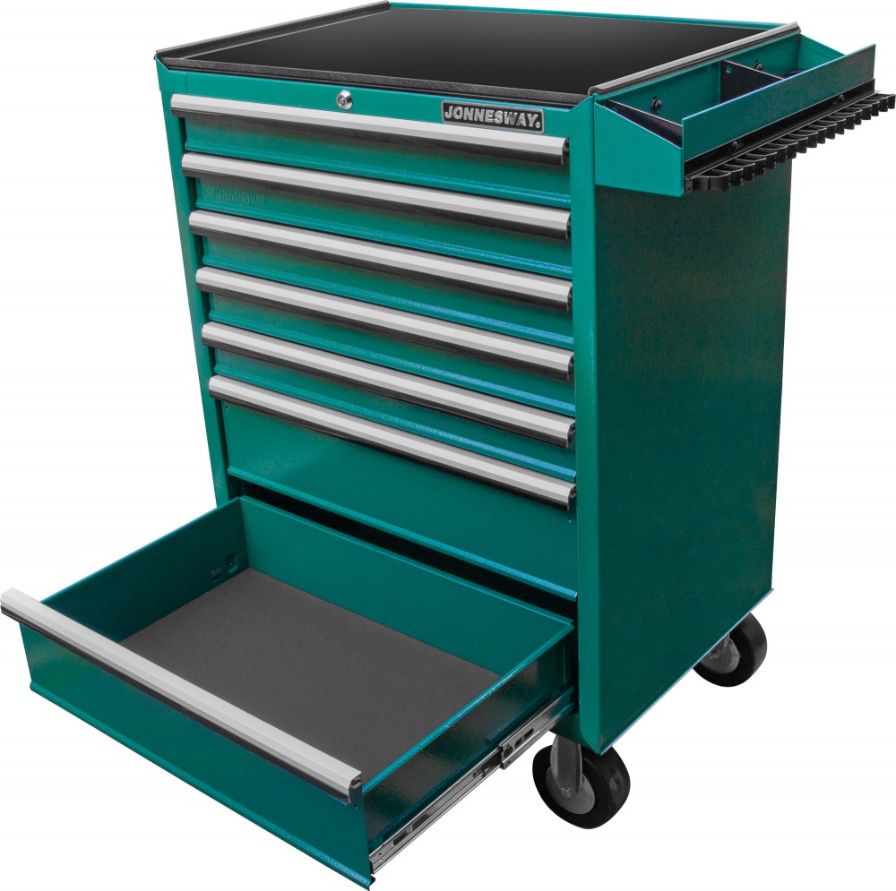 Jonnesway C-7DW1179V Тележка инструментальная 7-ми полочная с инструментом в ложементах, 179 предметов C-7DW1179V
