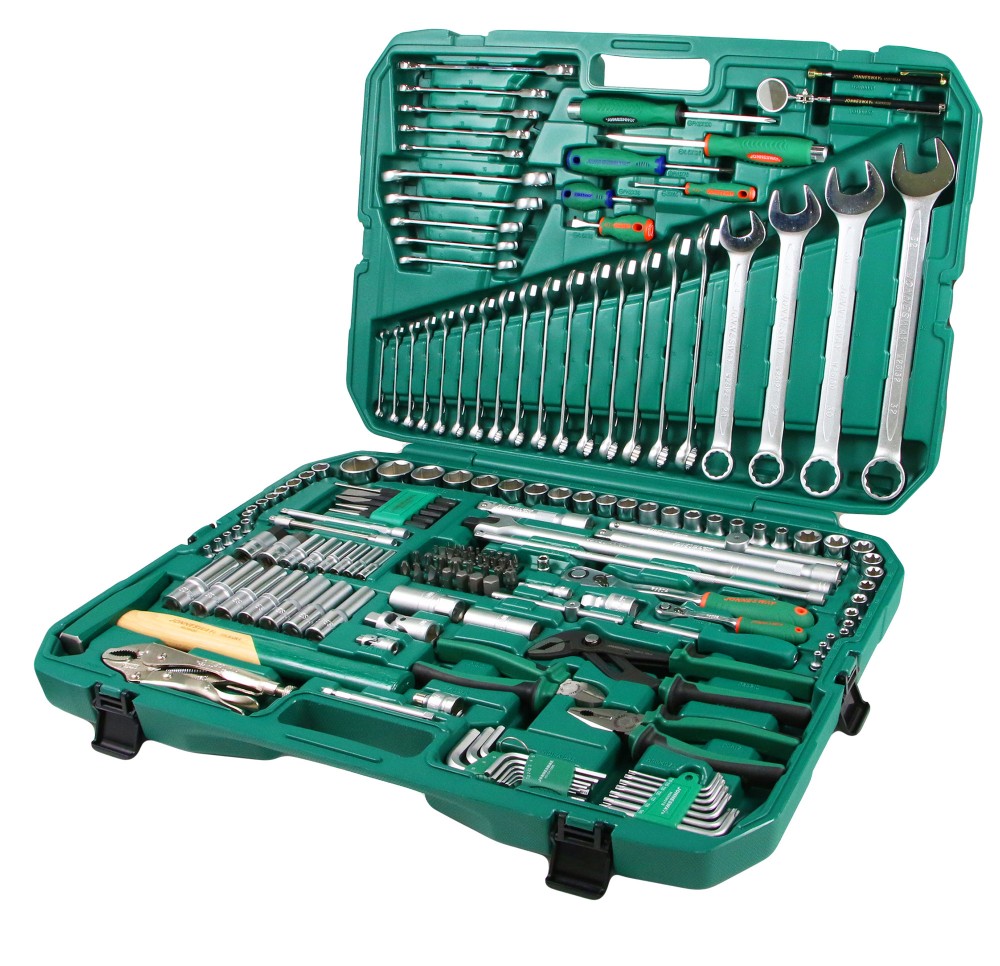 Jonnesway S04H524179S Набор инструмента универсальный 1/4", 1/2"DR, 179 предметов S04H524179S