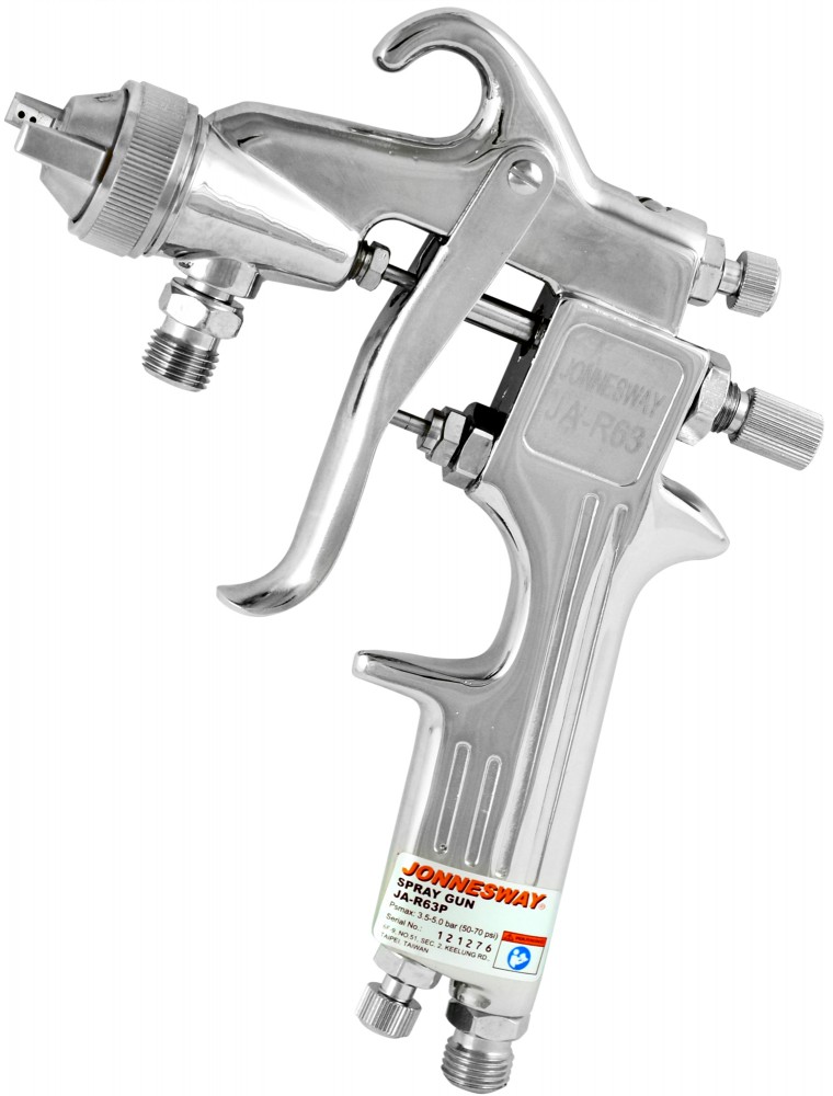 Jonnesway JA-R63P Пистолет покрасочный «Краскопульт» с нижней подачей, дюза 1.8 мм JA-R63P(1.8)