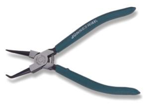Jonnesway AG010006 Щипцы загнутые 90° для стопорных колец с ПВХ рукоятками, сжим, 220 мм, 32-80 мм AG010006