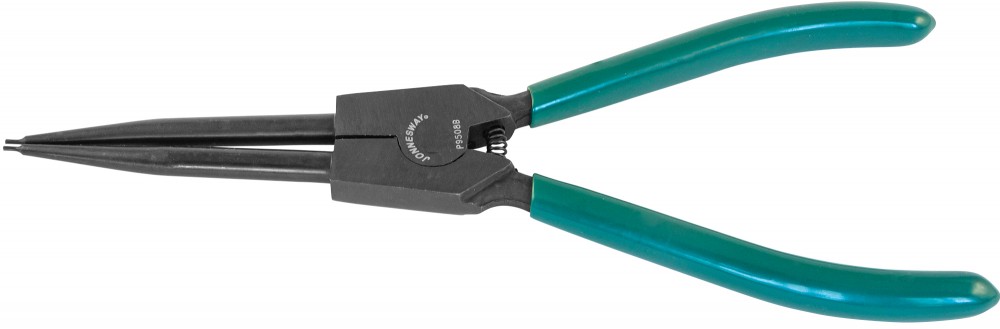 Jonnesway P9508B Щипцы прямые для стопорных колец удлиненные с ПВХ рукоятками, разжим, 215 мм, 10-32 мм P9508B