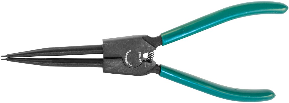 Jonnesway P9508B Щипцы прямые для стопорных колец удлиненные с ПВХ рукоятками, разжим, 215 мм, 10-32 мм P9508B