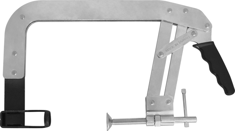 Jonnesway AI020016 Рассухариватель клапанов С-образный, диапазон захвата 76-135 мм, глубина скобы 150 мм AI020016