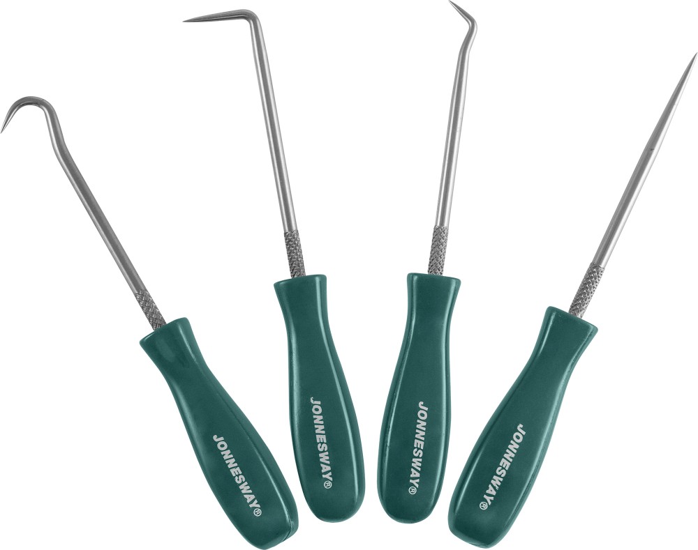 Jonnesway AI030022 Набор крючков для демонтажа уплотнительных колец мини, 4 предмета AI030022