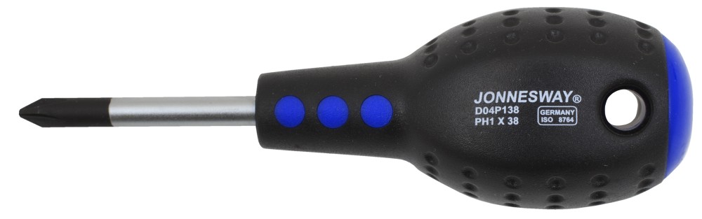 Jonnesway D04P138 Отвертка стержневая крестовая FULL STAR, PH1х38 мм D04P138