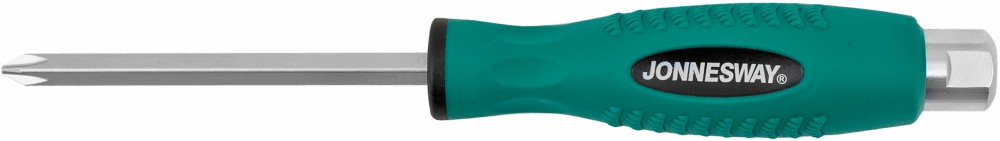 Jonnesway D70P2100 Отвертка стержневая крестовая, ударная, силовая под ключ, PH2х100 D70P2100