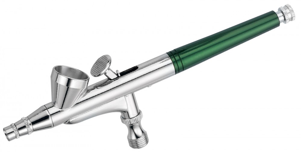 Jonnesway JA-104 Аэрограф, бачок верхний металлический 1.5 мл, дюза 0.2 мм JA-104