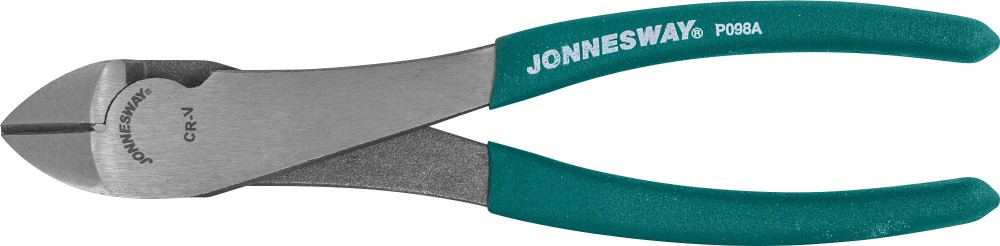 Jonnesway P098A Бокорезы с увеличенными рычагами и ПВХ рукоятками, 200 мм P098A