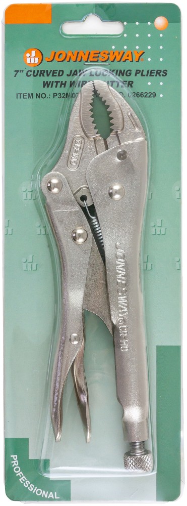 Jonnesway P32M07A Зажим ручной с фиксацией, трубный захват, 180 мм, 0-38 мм P32M07A