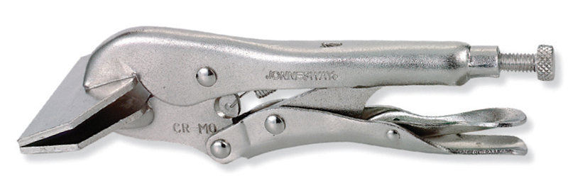 Jonnesway P54M08A Зажим ручной с фиксацией и плоскими широкими губками, 200 мм, 0-30 мм P54M08A