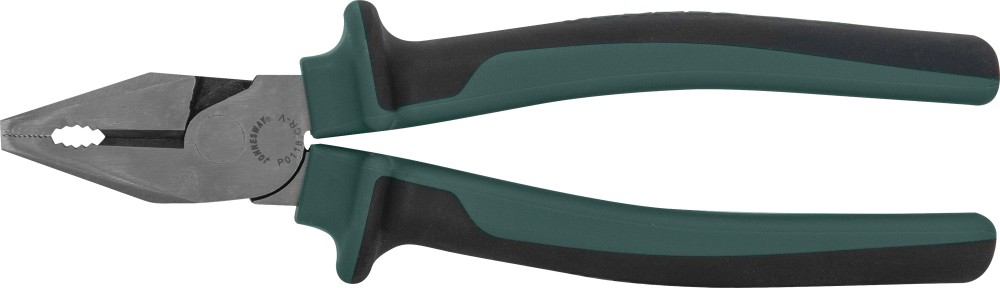 Jonnesway P0117 Пассатижи с увеличенными рычагами и двухкомпонентными рукоятками, 180 мм P0117