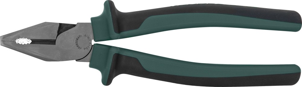 Jonnesway P0118 Пассатижи с увеличенными рычагами и двухкомпонентными рукоятками, 200 мм P0118