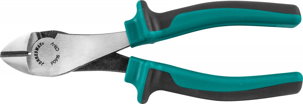 Jonnesway P0916 Бокорезы с увеличенными рычагами и двухкомпонентными рукоятками, 160 мм P0916