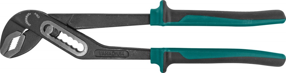 Jonnesway P28110 Клещи переставные с коробчатым захватом и двухкомпонентными рукоятками, 250 мм, 0-36 мм P28110