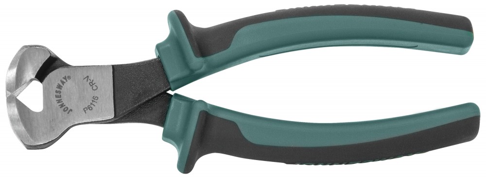 Jonnesway P6116 Кусачки торцевые с двухкомпонентными рукоятками, 160 мм P6116