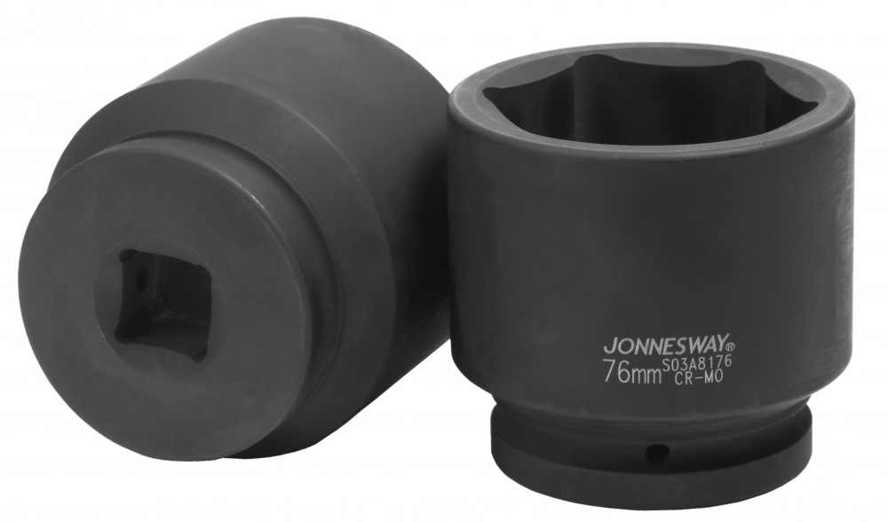 S03A8176 Головка торцевая ударная 1"DR, 76 мм S03A8176