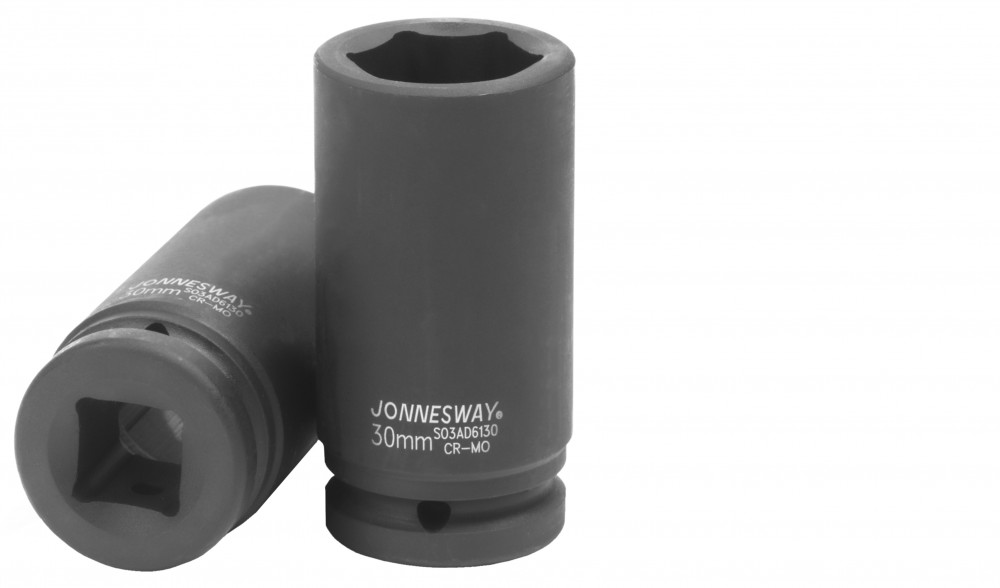 Jonnesway S03AD6130 Головка торцевая ударная глубокая 3/4"DR, 30 мм S03AD6130