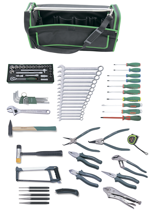 Jonnesway C-HA78S Набор инструмента универсальный в сумке, 78 предметов C-HA78S
