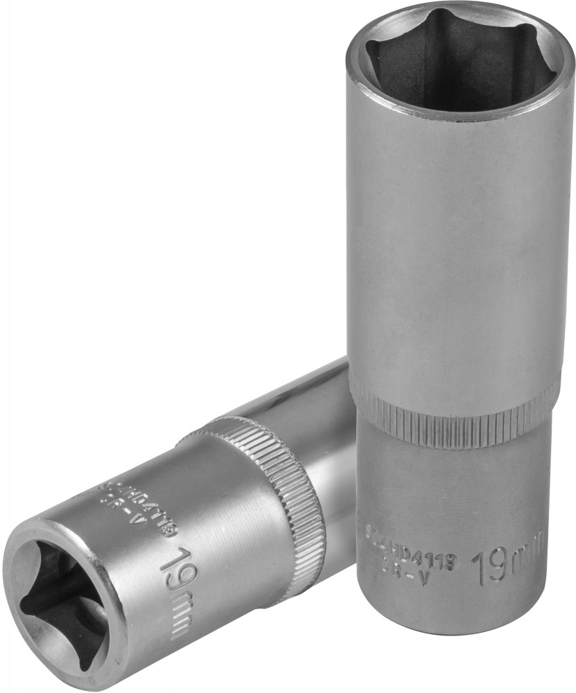 Jonnesway S04HD4119 Головка торцевая глубокая 1/2"DR, 19 мм S04HD4119