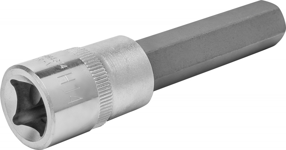  S09H4314 Насадка торцевая 1/2"DR с вставкой-битой шестигранной, H14, 100 мм S09H4314
