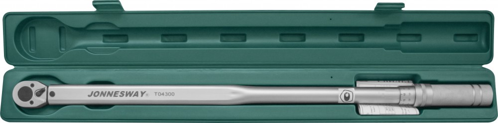 Jonnesway T04300 Ключ динамометрический 3/4"DR, 80-400 Нм T04300