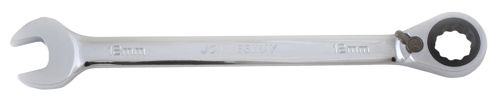 Jonnesway W106112 (W60112) Ключ гаечный комбинированный трещоточный с реверсом, 12 мм W106112
