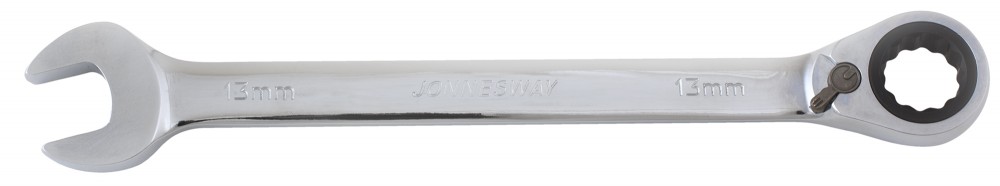 Jonnesway W106113 (W60113) Ключ гаечный комбинированный трещоточный с реверсом, 13 мм W106113
