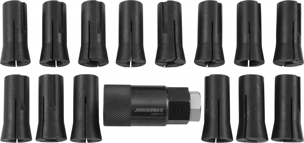 Jonnesway AI020118 Набор для демонтажа и установки резьбовых метрических шпилек М6х1-М16х2 AI020118
