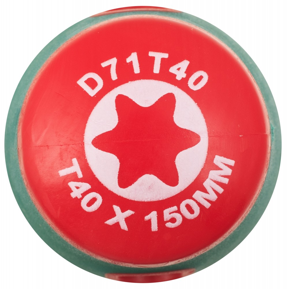 Jonnesway D71T40 Отвертка стержневая TORX® ANTI-SLIP GRIP, T40х150 D71T40