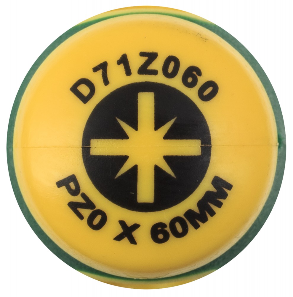  D71Z060 Отвертка стержневая POZIDRIV® ANTI-SLIP GRIP, PZ0x60 D71Z060