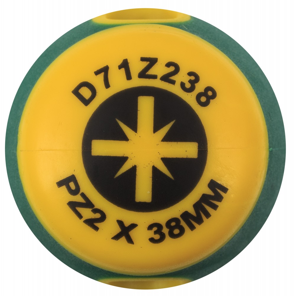 Jonnesway D71Z238 Отвертка стержневая POZIDRIV® ANTI-SLIP GRIP, PZ2x38 D71Z238