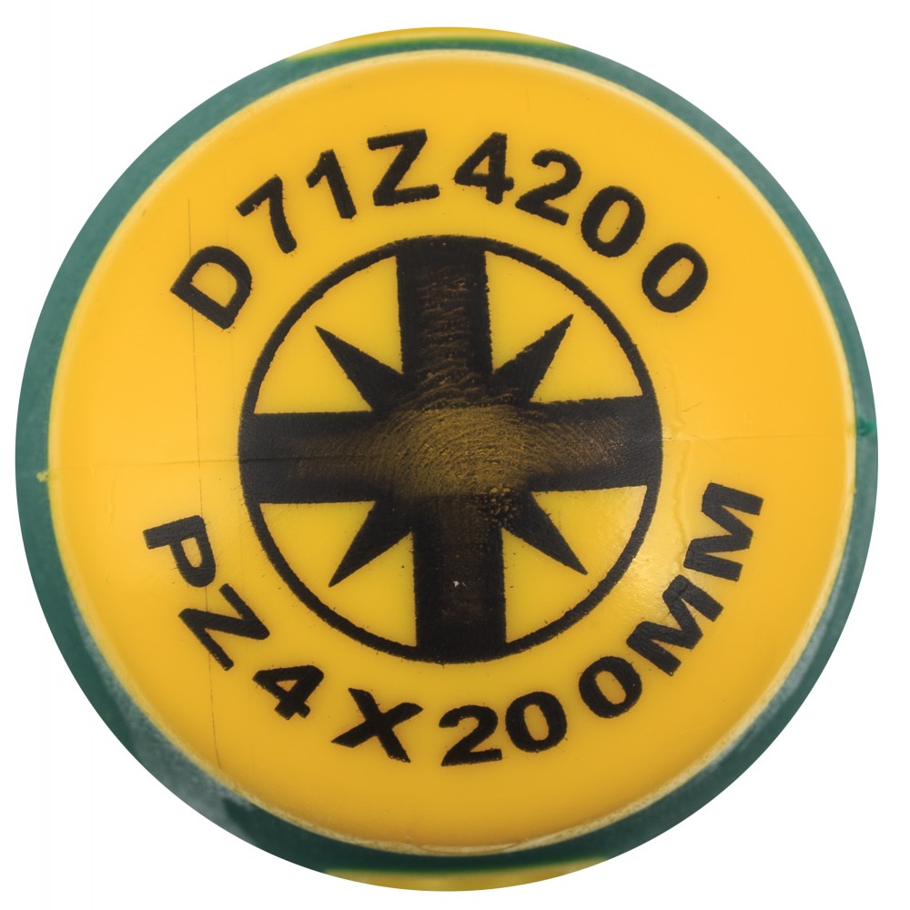  D71Z4200 Отвертка стержневая POZIDRIV® ANTI-SLIP GRIP, PZ4x200 D71Z4200