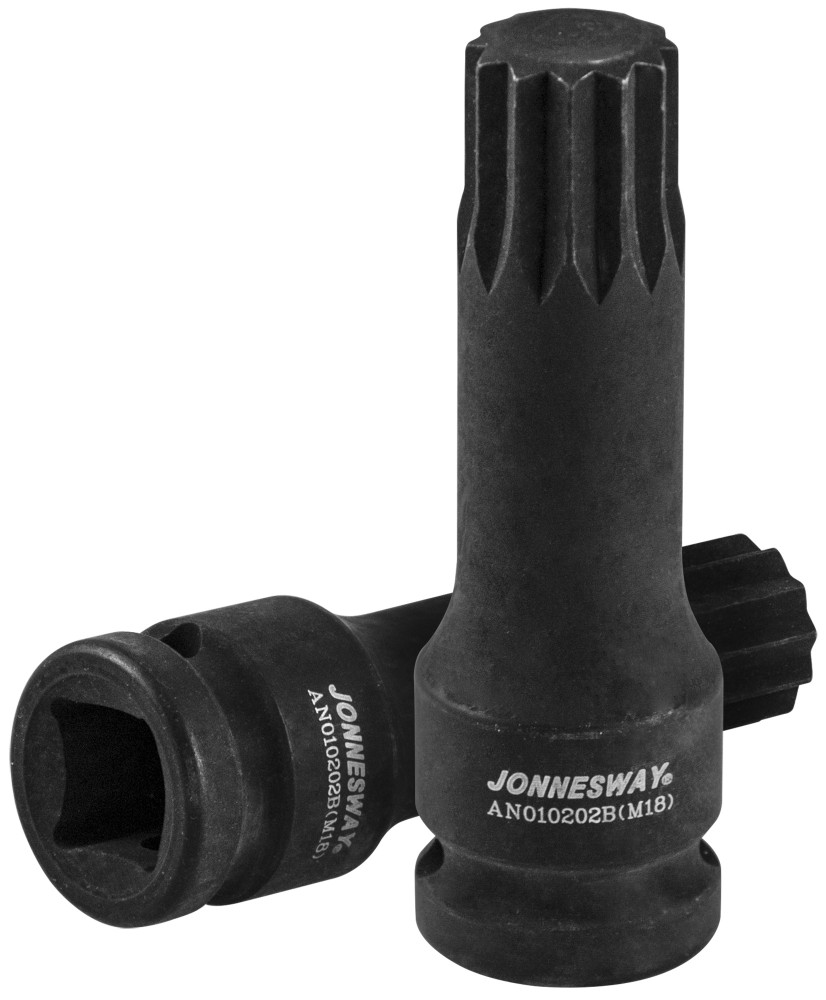 Jonnesway AN010202B Торцевая насадка 1/2"DR M18x78 мм. для задней ступицы автомобилей VAG AN010202B