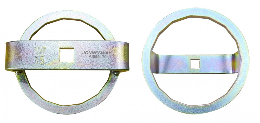 Jonnesway AI050170 Ключ масляного фильтра 1/2"DR, 107 мм, 15 граней, для грузовых автомобилей VOLVO AI050170