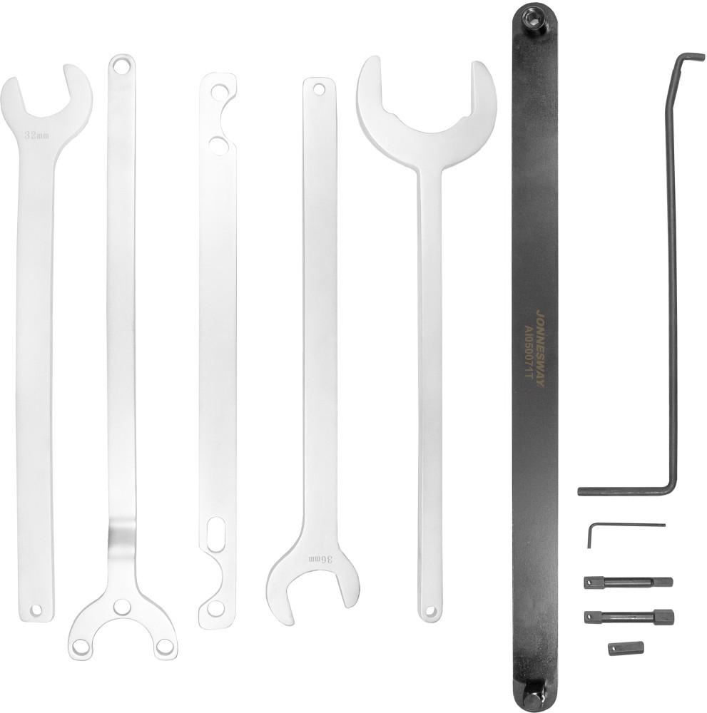 Jonnesway AI050071T Набор приспособлений для обслуживания вязкостных муфт BMW/MERCEDES AI050071T