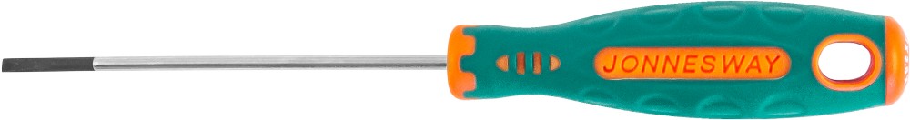 Jonnesway D71S2575 Отвертка стержневая шлицевая ANTI-SLIP GRIP, SL2.5х75 мм D71S2575