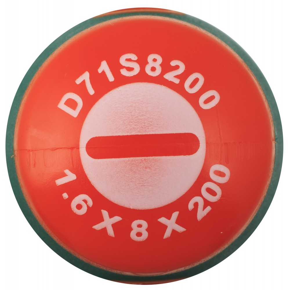  D71S8200 Отвертка стержневая шлицевая ANTI-SLIP GRIP, SL8.0х200 мм D71S8200