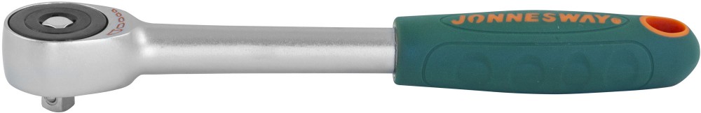  R6603 Рукоятка трещоточная ротационная со сквозным приводом 3/8"DR, 60 зубцов, 240 мм R6603